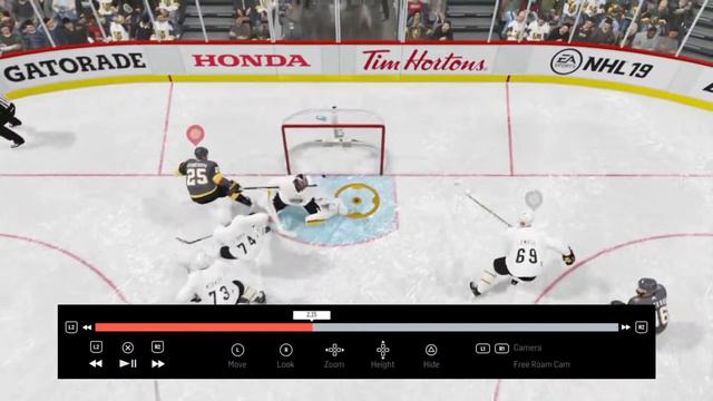 NHL® 19 One hand tuck replay смотреть онлайн