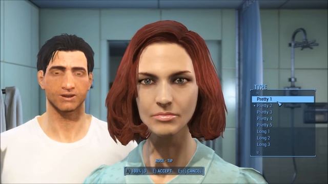 Fallout 4 Black Widow Character Creation смотреть онлайн