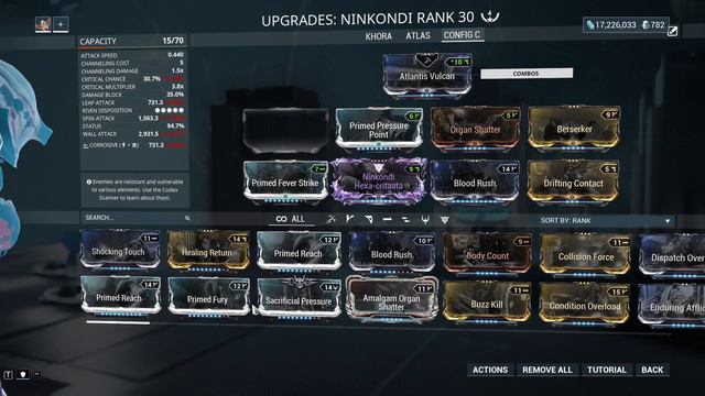 Warframe NINKONDI a almost perfect riven build смотреть онлайн
