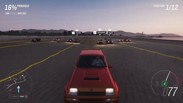 FH4 Bamburgh Beach Drag Strip (B Class) Speedrun 25s 151ms (1980 Renault 5 Turbo) смотреть онлайн