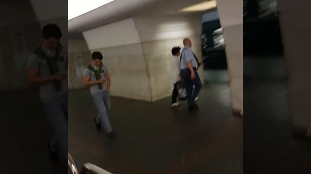 метро Москвы, переходы метро Октябрьская, сентябрь 2019 смотреть онлайн