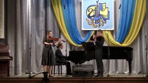 Дует Скрипалів "Adios Nonino" - Коломия Звіт Школи 2012