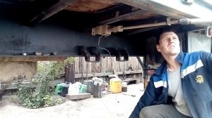 Крепление под запаску на прицеп
