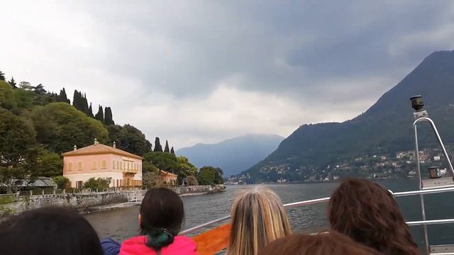Прогулка по озеру Комо Италия смотреть онлайн
