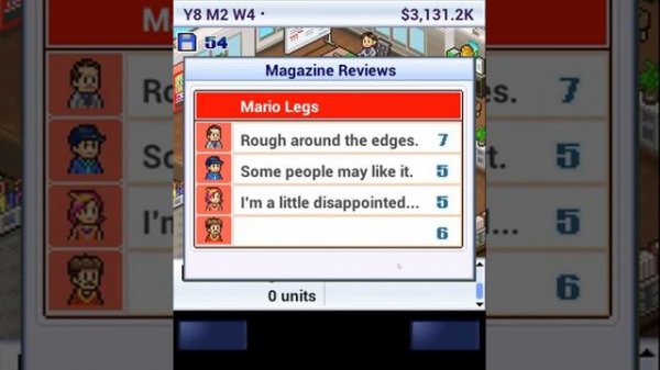 Game Dev Story [Android] - Часть 1 из 2