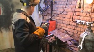 Сварка полуавтоматом! Первое включение и настройка  FUBAG INMIG 200 SYN LCD.