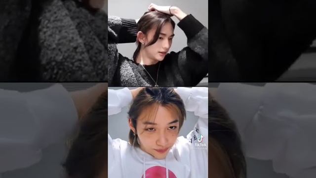 Felix Repeating Hyunjin's Long Hair смотреть онлайн