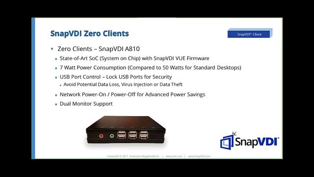 SnapVDI Virtual Lunch & Learn - June 2017 смотреть онлайн