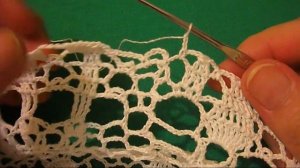 САЛФЕТКА "СНЕЖНАЯ КОРОЛЕВА" КРЮЧКОМ. ЧАСТЬ 5