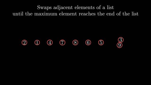 Bubble Sort Animation done with python. смотреть онлайн
