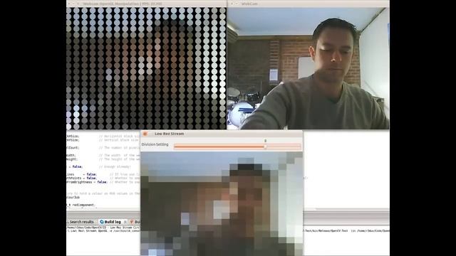 OpenCV & OpenGL Realtime Webcam Stream Manipulation смотреть онлайн