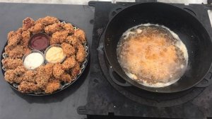 ХРУСТЯЩИЕ КРЫЛЫШКИ В КАЗАНЕ НА КОСТРЕ. КРЫЛЬЯ KFC
