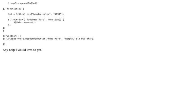 Wordpress: How to get this JavaScript working with get_permalink? смотреть онлайн
