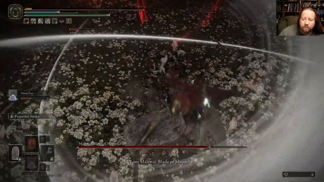 Elden Ring || Boss166 Malenia Blade of Miquella, Roots of the Haligtree || Marika's Hammer (fail) смотреть онлайн
