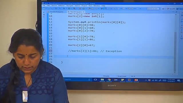 Java tutorial for beginners - Dynamic Initialization of arrays смотреть онлайн