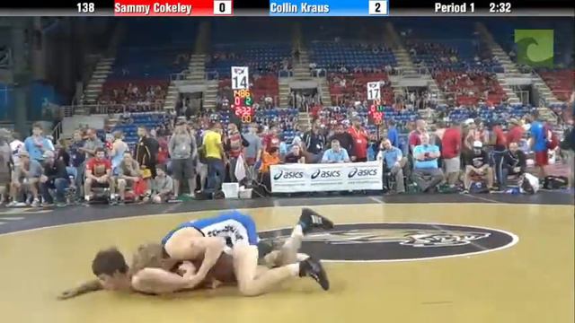 138 Sammy Cokeley vs. Collin Kraus смотреть онлайн