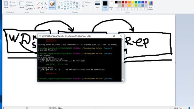 Урок 3 Индексация и коммит смотреть онлайн