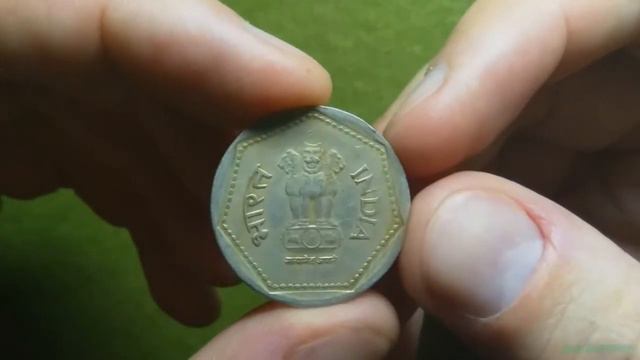 Монети Індії: 1 рупія 1985 року смотреть онлайн
