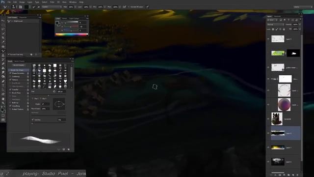 MLP Timelapse - The last sunset (PS CS6) смотреть онлайн
