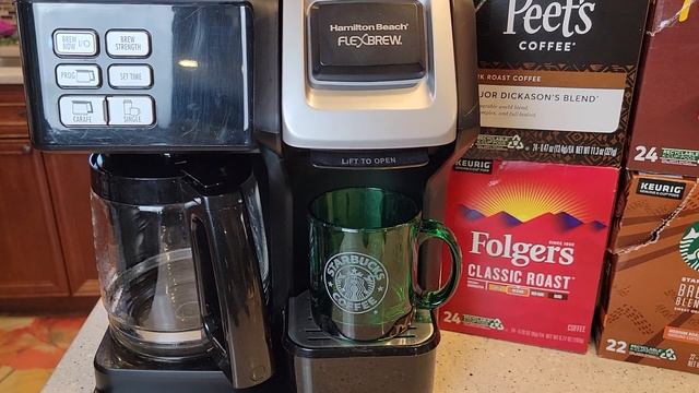 HOW TO MAKE A CUP OF COFFEE WITH K-CUP Hamilton Beach FlexBrew Coffee Maker K-Cup Machine 49954 смотреть онлайн