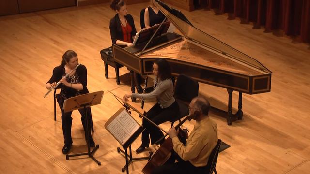 Sonata for Flute, Oboe, Cello, and Harpsichord - I. Risoluto (Elliott Carter) смотреть онлайн