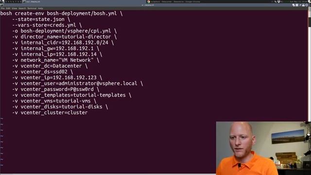 BOSH Tutorial Part 2: Deploying BOSH to vSphere смотреть онлайн