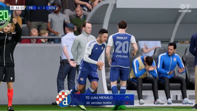 FIFA 24= League Champions #41 1tour BSC Young Boys Bern - GNK Dinamo Zagreb смотреть онлайн