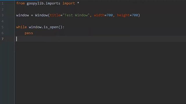 Graphical Python Programming with Goopylib - #2 The Window смотреть онлайн