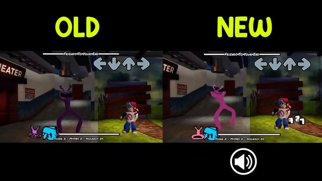 Rainbow Friends OLD VS NEW - Friday Night Funkin' (Roblox Rainbow Friends) смотреть онлайн