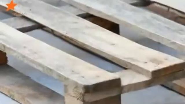 Кровать из Б/У поддонов смотреть онлайн