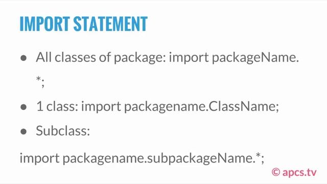 Lecture 12 - Importing Packages and Java Program Basics смотреть онлайн