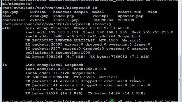 Instalación Facturascript en servidor Debian смотреть онлайн