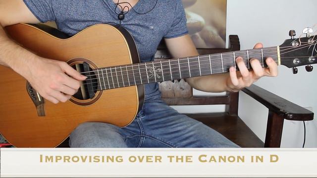 Improvising over the Canon in D (easy arrangement in C major) смотреть онлайн