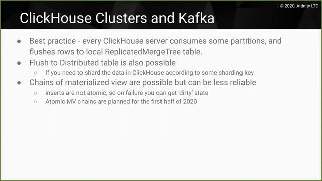 Fast Insight from Fast Data: Integrating ClickHouse and Apache Kafka смотреть онлайн
