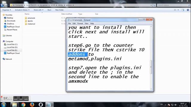 how to download cs 1.6 warzone and use amxmodx with bots & learn admin commands in cs 1.6 смотреть онлайн