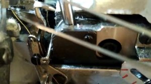 Оверлок Aurora 700d-4 - заправка нитей