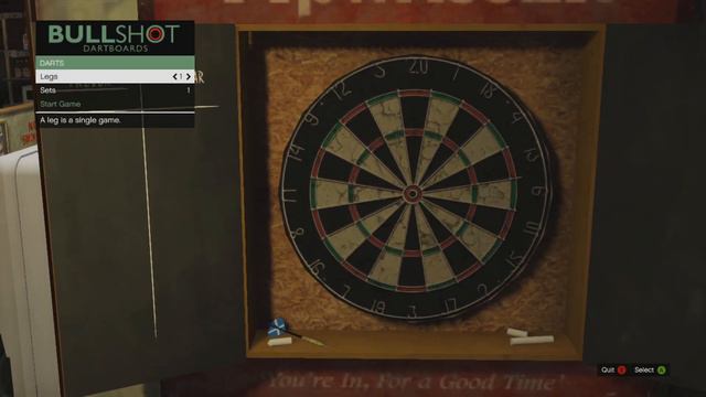 GTA V friends hang out activity Trevor and Lamar Darts смотреть онлайн