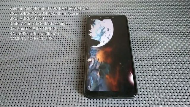 Snapdragon 845 Antutu Score ★ Xiaomi Pocophone F1 Antutu Score