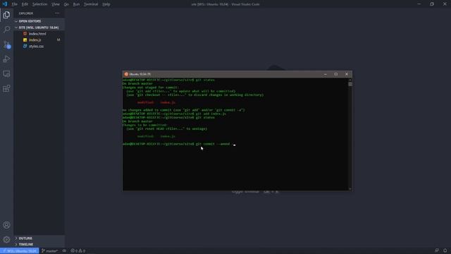 #6 Curso de #Git - Modificando Commits смотреть онлайн