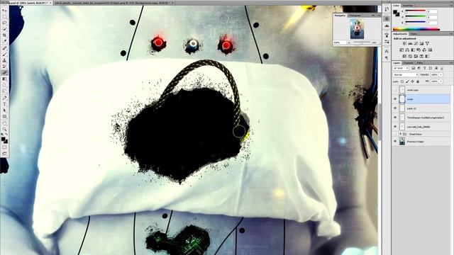 Photoshoop CS6: Cracked Effects Tutorial смотреть онлайн