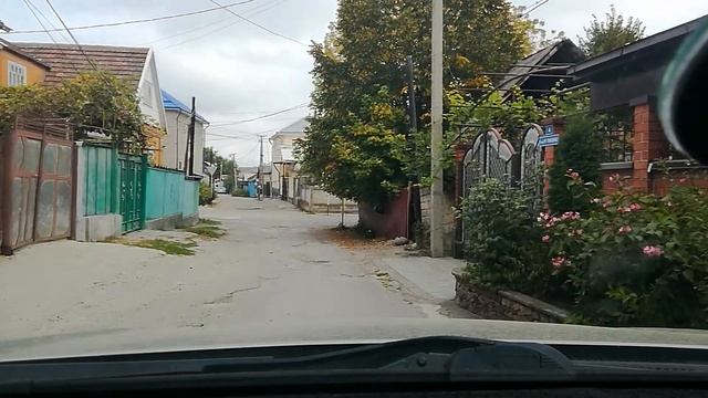 Еврейская колонка в Нальчике. Поездка на машине по улицам. Часть 2. смотреть онлайн