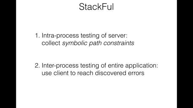 ‹Programming› 2021 - P21 - Prioritising Server Side Reachability via Inter-process Concolic Testing смотреть онлайн
