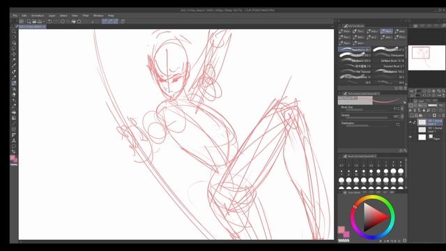 Gesture Sketch Daily: Day 130 // ARCHERY смотреть онлайн