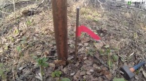 Вынос границ земельного участка в натуру. Разметка точек для забора