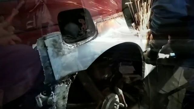 капитальный ремонт кузова субару, замена порогов, брызговиков, арок, заднего крыла, #автош_гараж смотреть онлайн