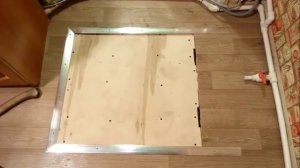 Монтаж люка,подполье.Подвал.Установка порогов.Своими руками