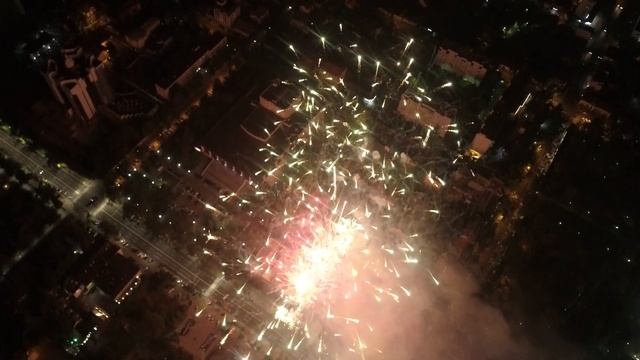 Праздничный салют в честь Дня Победы в Кишинёве 2018 смотреть онлайн