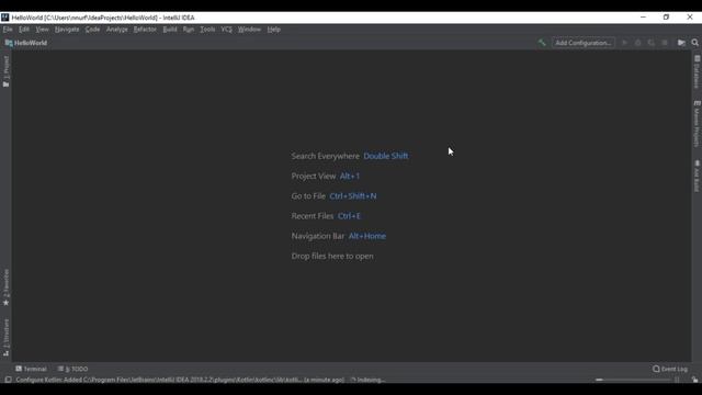 Tutorial Kotlin - Hello World смотреть онлайн