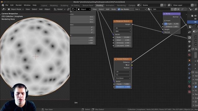 Procedural Dirt Material (Blender Tutorial) смотреть онлайн