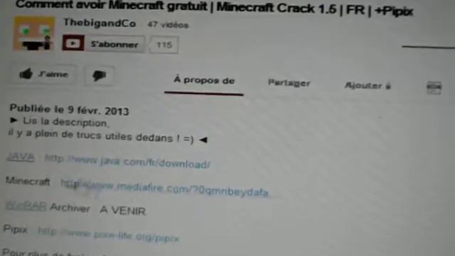 Tutorials comment télécharger minecraft 1.5.0 смотреть онлайн